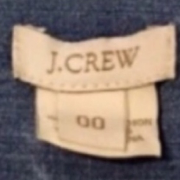 J. Crew Denim Chambray Popover Mini Shirtdress - Picture 4 of 4